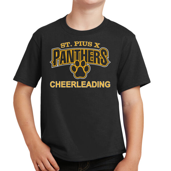 St Pius - Fan Favorite Tee - Youth 4.5oz Cotton Fan Favorite T-Shirt Thumbnail