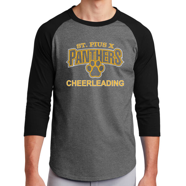 St Pius - Fan Favorite Tee - Colorblock Raglan Jersey Thumbnail
