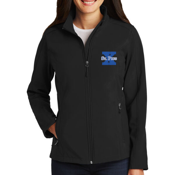 St Pius - Women's Core Soft Shell Jacket Thumbnail