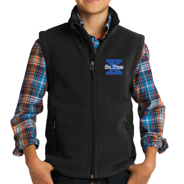 St Pius - Youth Value Fleece Vest Thumbnail