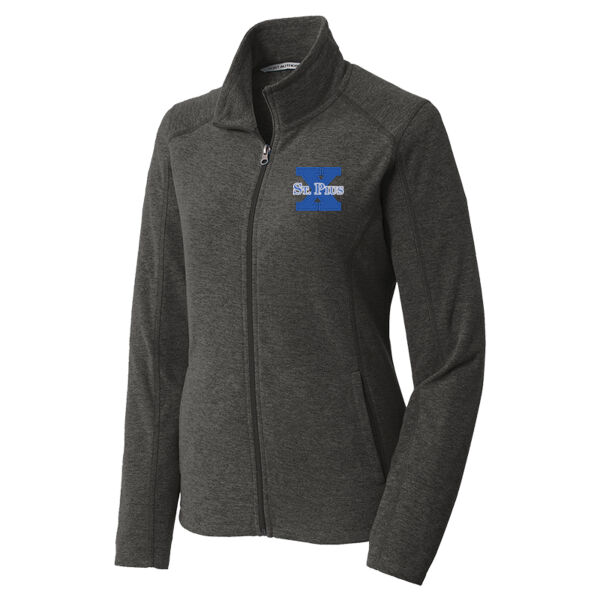 St Pius - Ladies Heather Microfleece Jacket Thumbnail