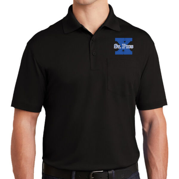 St Pius - Micropique Sport Wick ® Pocket Polo Thumbnail