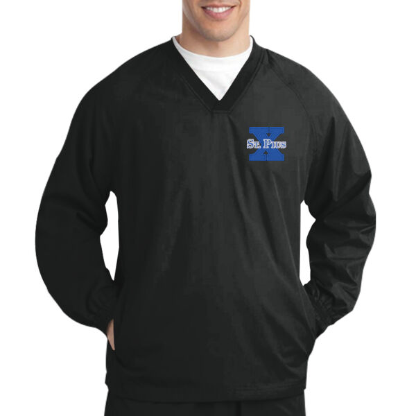 St Pius - V Neck Raglan Wind Shirt Thumbnail