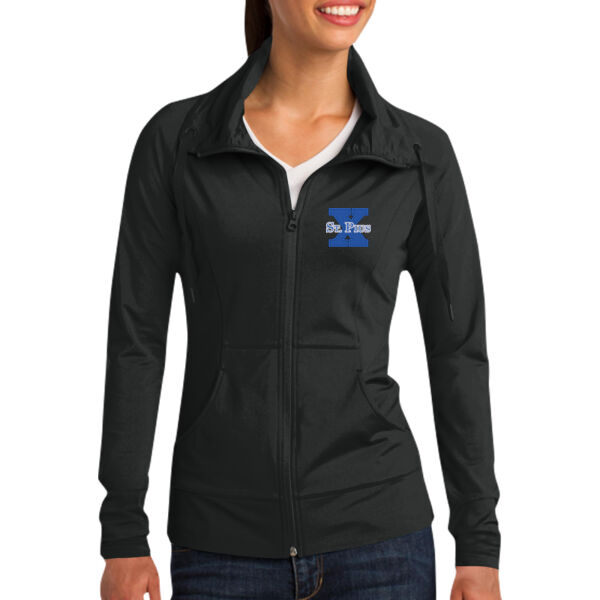 St Pius - Women's Sport Wick ® Stretch Full Zip Jacket Thumbnail