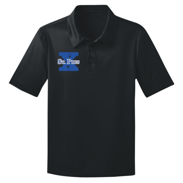 St Pius - Youth Silk Touch Performance Polo Thumbnail