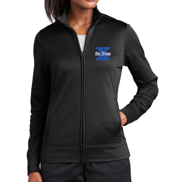 St Pius - Women's Sport Wick ® Fleece Full Zip Jacket Thumbnail