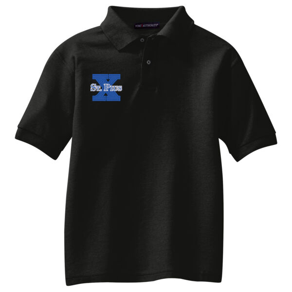 St Pius - Youth Silk Touch Polo Thumbnail