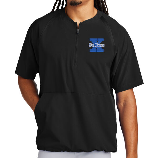 St Pius - Repeat 1/2 Zip Short Sleeve Jacket Thumbnail