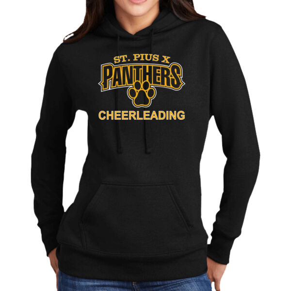 St Pius - Fan Favorite Tee - Ladies Core Fleece Hoodie Thumbnail