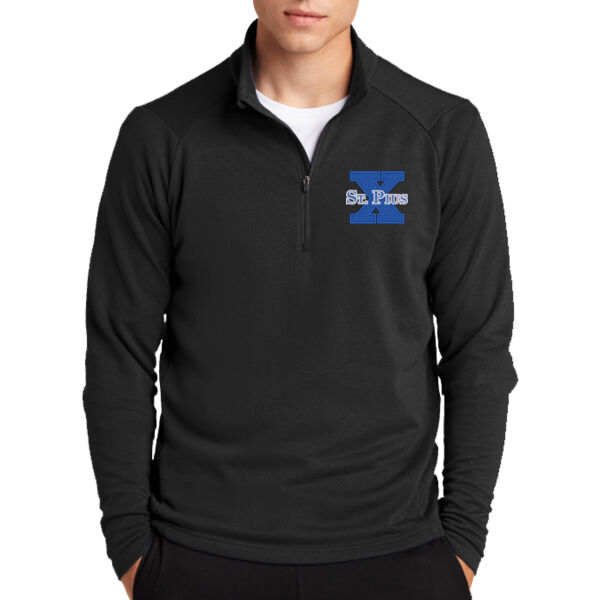 St Pius - Lightweight French Terry 1/4 Zip Pullover Thumbnail