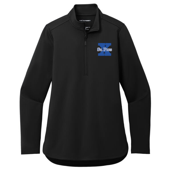 St Pius - Women's C Free ® Double Knit 1/4 Zip Thumbnail