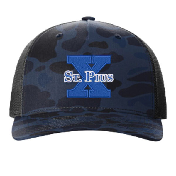 St Pius - Printed Five Panel Trucker Thumbnail