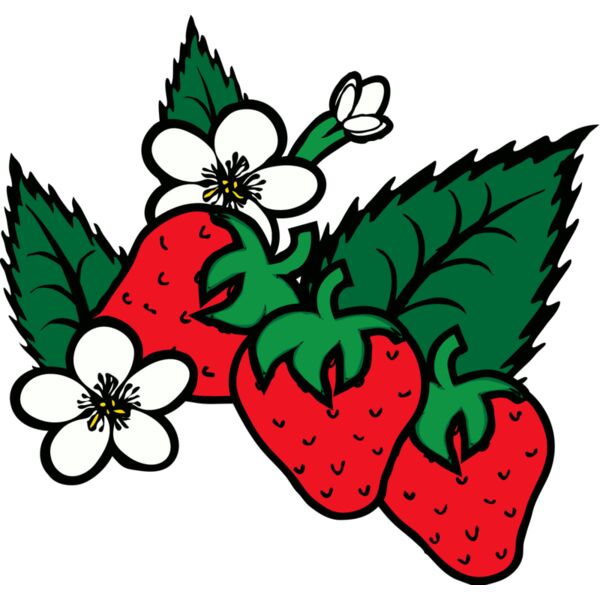 Patch of Strawberries Thumbnail