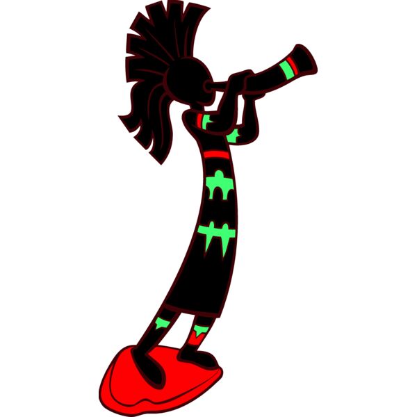 Kokopelli01V4clr eps Thumbnail