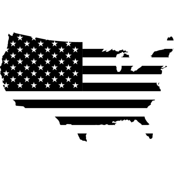 USA Map Silhouett3 Thumbnail