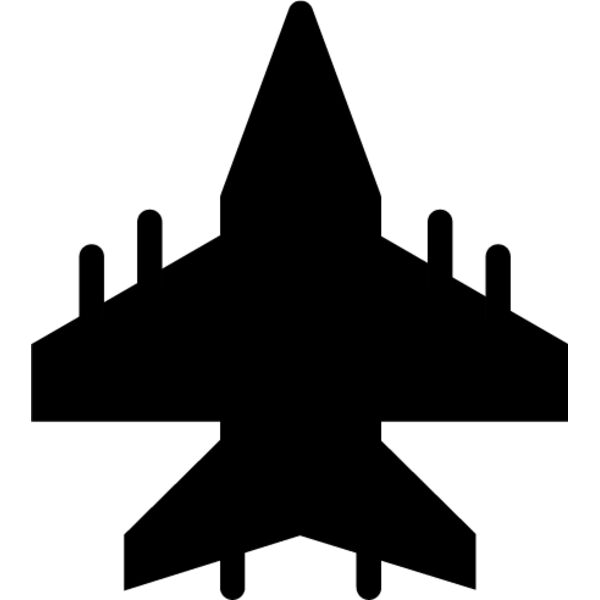Fighter Jet Silhouette3 Thumbnail