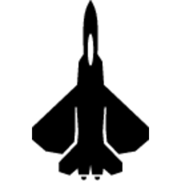 Fighter Jet Silhouette8 Thumbnail