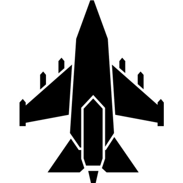 Fighter Jet Silhouette4 Thumbnail