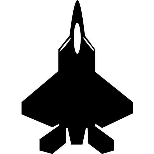 Fighter Jet Silhouette2 Thumbnail