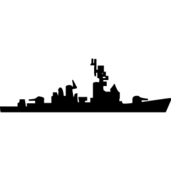 Battleship Silhouette2 Thumbnail