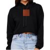 Women's Sponge Fleece Cropped Fleece Hoodie Thumbnail