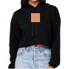 Women's Sponge Fleece Cropped Fleece Hoodie Thumbnail
