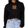Women's Sponge Fleece Cropped Fleece Hoodie Thumbnail