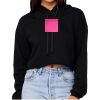 Women's Sponge Fleece Cropped Fleece Hoodie Thumbnail