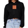 Women's Sponge Fleece Cropped Fleece Hoodie Thumbnail