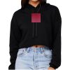 Women's Sponge Fleece Cropped Fleece Hoodie Thumbnail