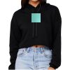 Women's Sponge Fleece Cropped Fleece Hoodie Thumbnail