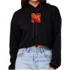 Women's Sponge Fleece Cropped Fleece Hoodie Thumbnail