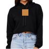 Women's Sponge Fleece Cropped Fleece Hoodie Thumbnail