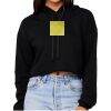 Women's Sponge Fleece Cropped Fleece Hoodie Thumbnail