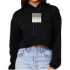 Women's Sponge Fleece Cropped Fleece Hoodie Thumbnail