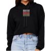 Women's Sponge Fleece Cropped Fleece Hoodie Thumbnail
