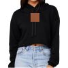 Women's Sponge Fleece Cropped Fleece Hoodie Thumbnail